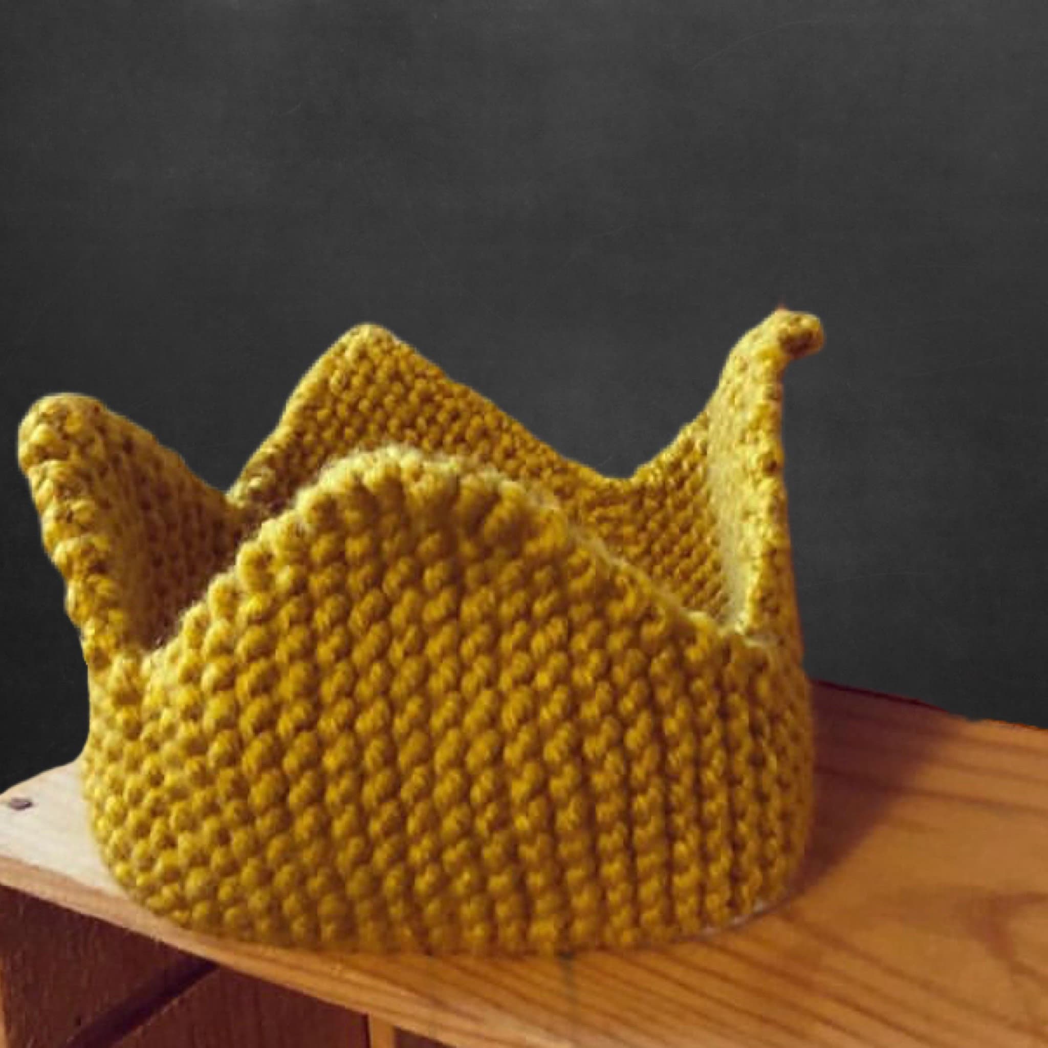 Knit a crown kit  Etsy