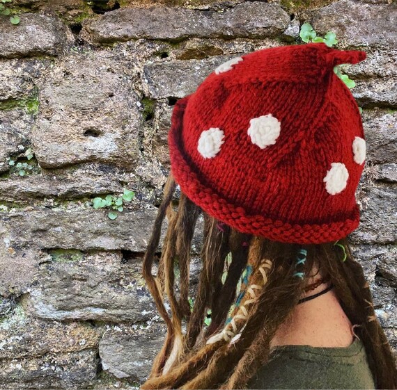 Adult Gnome Hat Mushroom Hat - Etsy UK