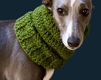 Chunky Knit Snoods | Greyhound | lurcher | Whippet