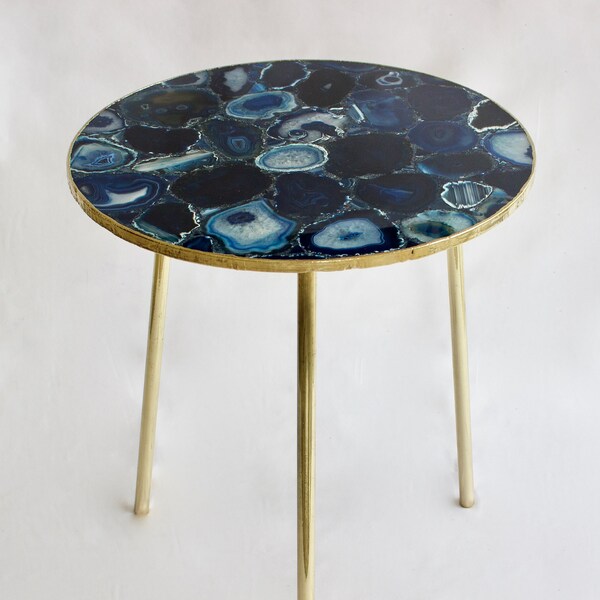 Navy Blue Coffee Table Etsy Canada