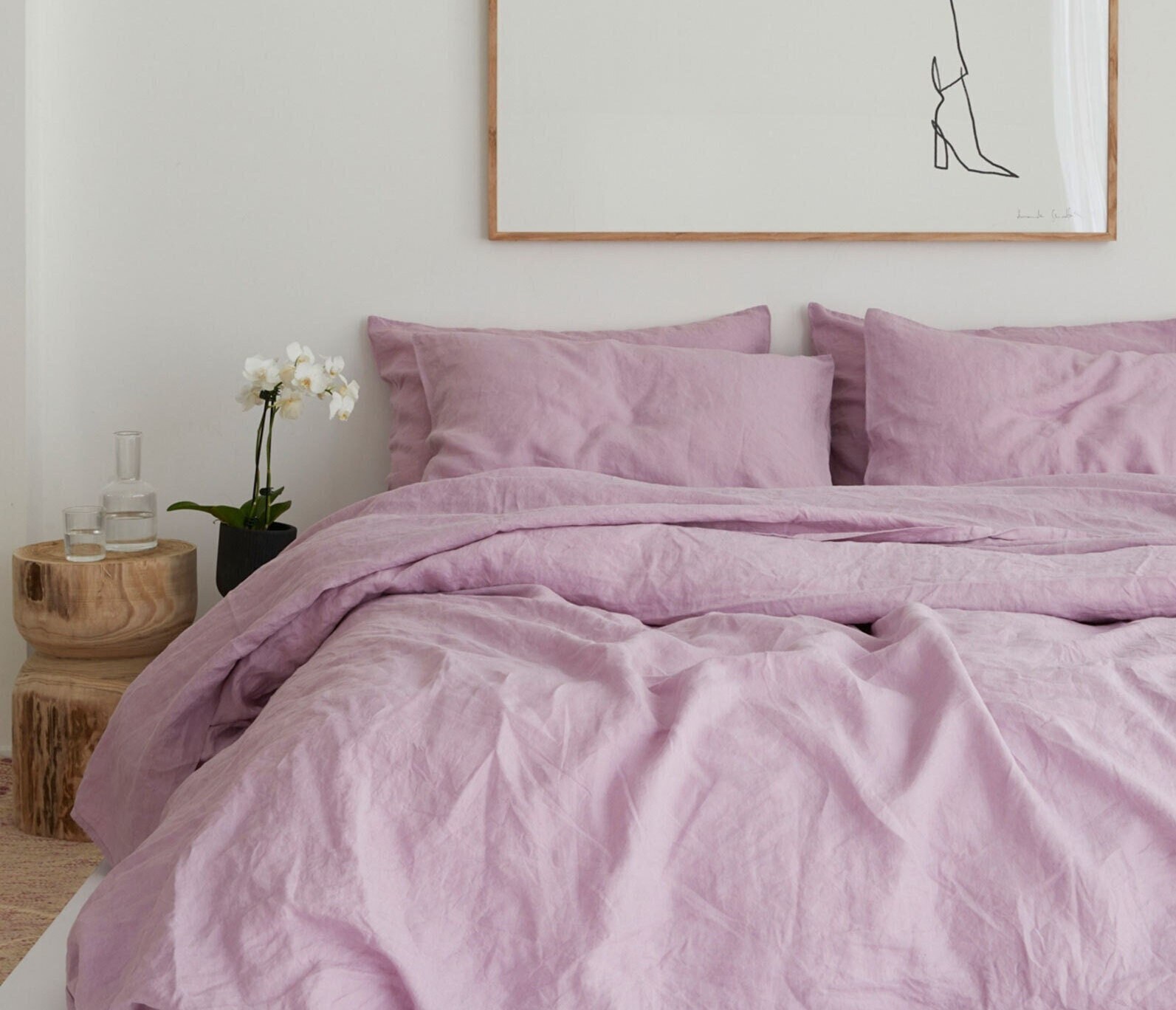Lilac Duvet Cover - Etsy