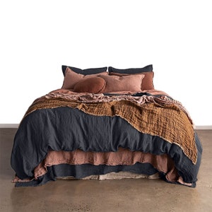  LIPASI Until You Cotton Plaid Bedding Set,Nordic Bed Cover  90,Skin Friendly, Duvetcover;2pcs Pillowcase,No Bed Sheet (Size :  EU-Sigle135x200 3pcs) : Home & Kitchen