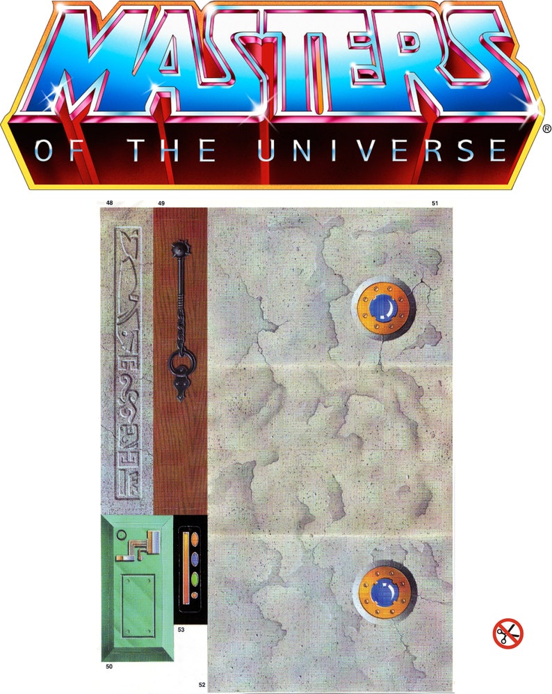 MOTU Eternia Playset He Man vintage HeMan custom repro Etsy