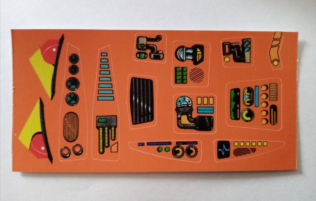 MOTU Road Ripper He Man vintage custom repro stickers labels | Etsy