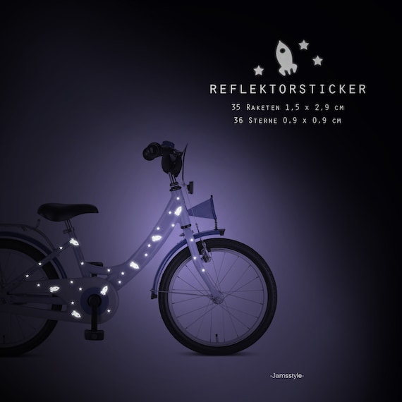 Reflector Bicycle Tattoos 