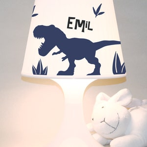 Children's lamp snooze lamp Dinosaur with name T-Rex, customizable table lamp image 4