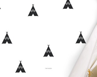 Wall sticker wall decal "Tipi" 36 pieces, 5 cm
