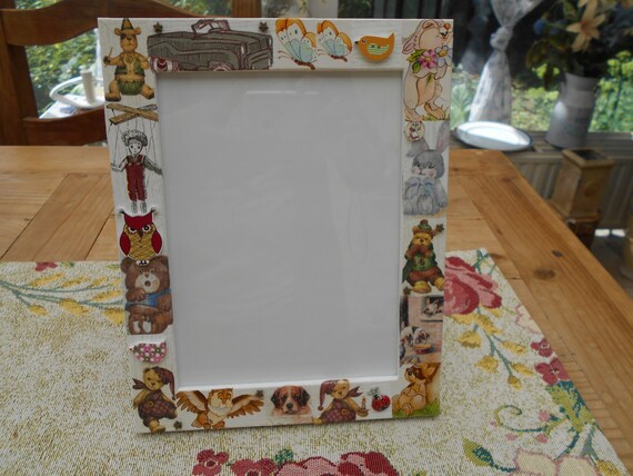 Bilderrahmen Fur Kinder Kinderzimmer Fotorahmen Kind Etsy