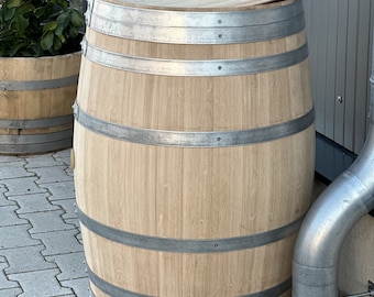 225 liter rain barrel / rain barrel made from wine barrel