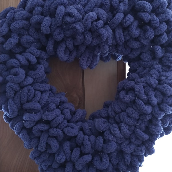 Glitz Loop yarn Wreath