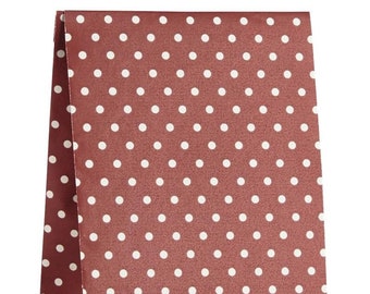 10 Papiertüten rot Punkte Polka Dots Tütchen Geschenktüten Candy Geburtstag 10 Papiertüten rot Punkte Polka Dots Tütchen Geschenktüten Candy Geburtstag