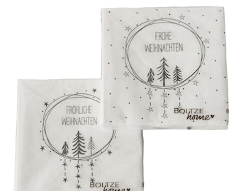 Servietten Nordic Christmas 2 x 20 Stück- Weihnachten Advent