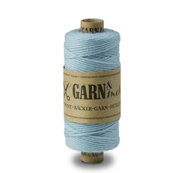 Bäcker-Garn 45m, Hellblau (Grundpreis: 0.13 Euro / m)