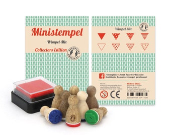 Ministempel Stemplino  Wimpel Mix