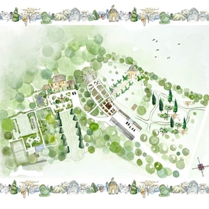 Illustration de mariage, faire-part de mariage, idées, artiste sur commande, invitations, RSVP, menu de mariage, graphiste, illustrateur aquarelliste
