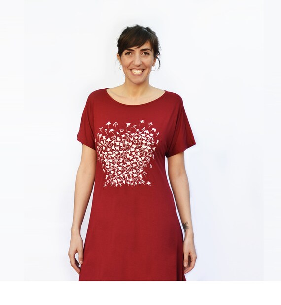 GATA Dress With Manta Ray Print - Etsy 