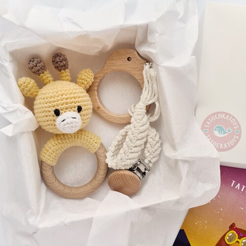 Jungle Safari New Baby Gift Basket - Yellow