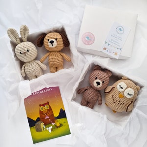Erster Geburtstag Zwillinge Waldland Babyspielzeug Geschenk, Junge Mädchen Zwillingsmutter Geschenk