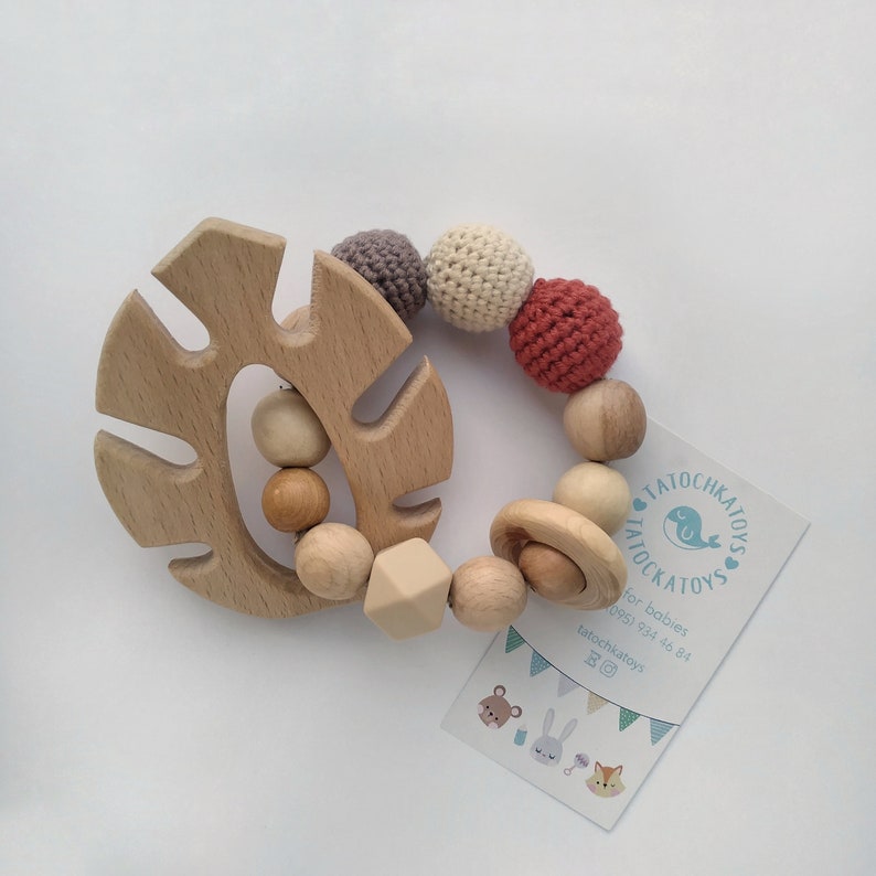 etsy wooden teether