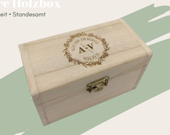 WOODEN BOX wedding, registry office, engraved, cash gift, wedding gift, personalized gifts, bride, groom, wedding, anniversary