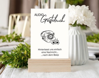 4-er Set Hochzeitsaufsteller DIN A5, DIN A4