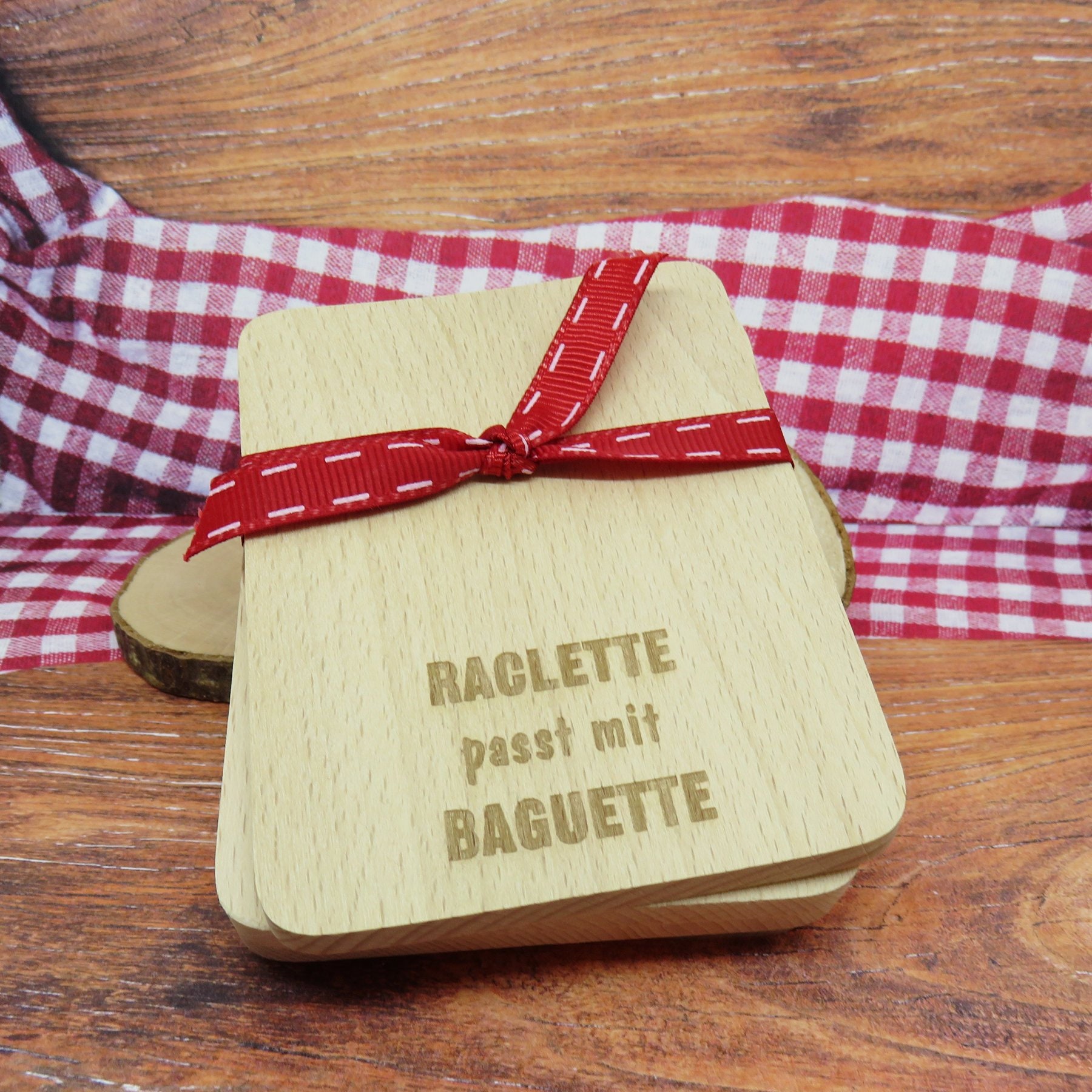 Raclette Coaster With Engraving raclette Fits With Baguette, Gift,  Christmas, Party, Birthday -  Ireland