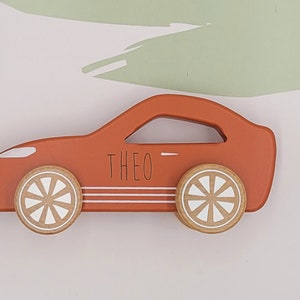 HOLZAUTO, personalisiert, Baby, Geschenk zur Geburt, Geschenk Schwangerschaft, Little Dutch, personalisierte Geschenke Auto 2 Sportwagen