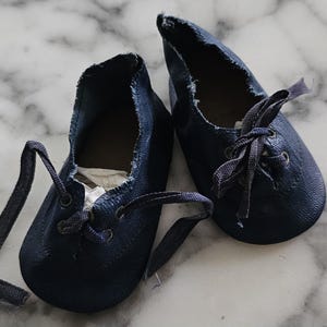 Vintage Doll Shoes for the Pre - WWII Era: Effanbee "Patsy Family",  Madame Alexander, Large Shirley Temple, or 22"= 24" Composition Dolls