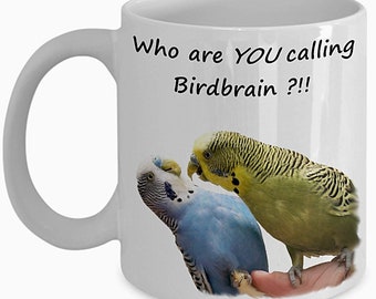 Parakeet Coffee Mug, Parakeet Gift, Parakeet Mug, Budgie Lover Gift, Budgie Mug, Budgie Gift, Budgie Mom Gift, Budgie Dad Gift