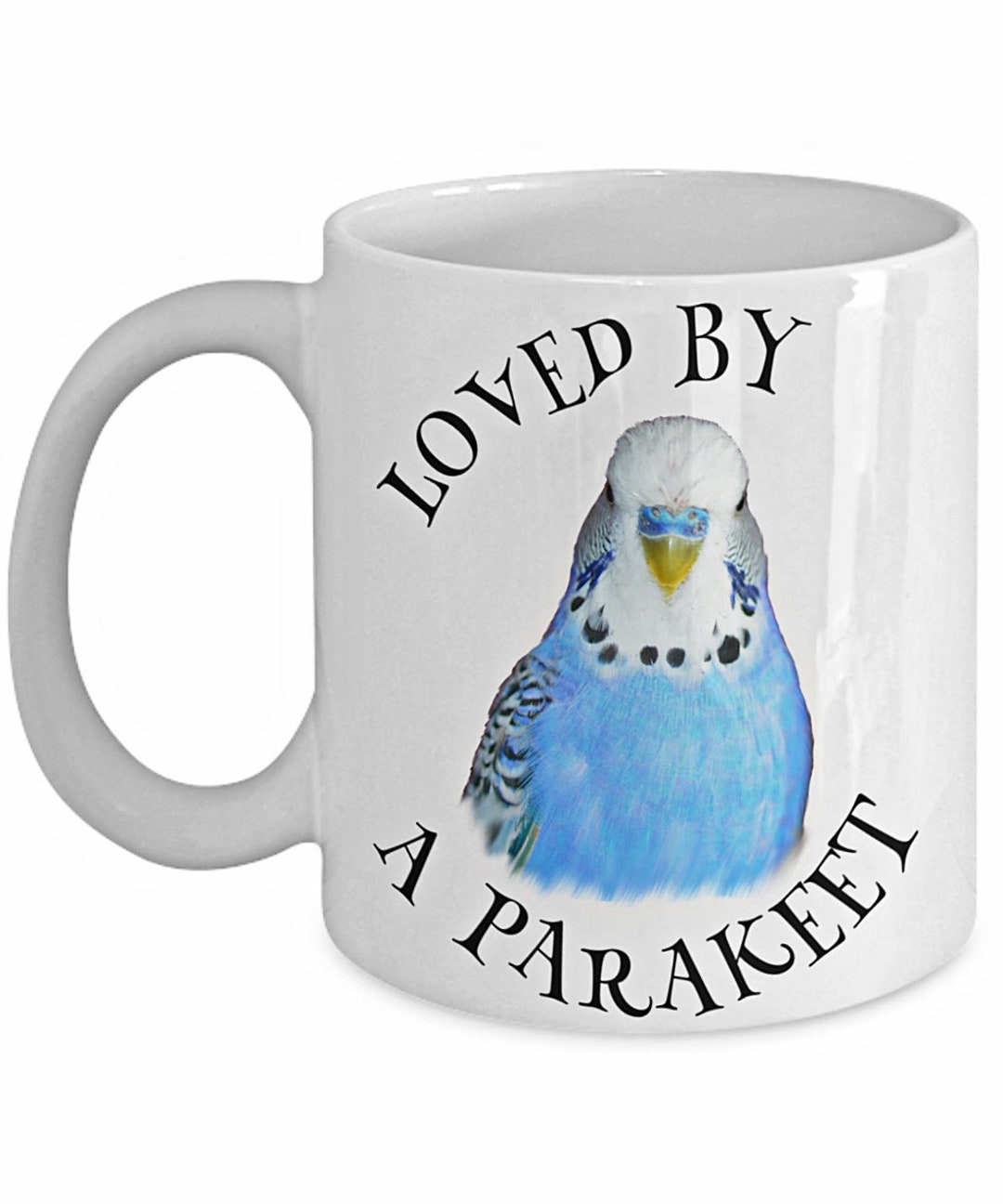Parakeet Mug, Parakeet Gift, Parakeet Lover Gift, Budgie Mug, Budgie