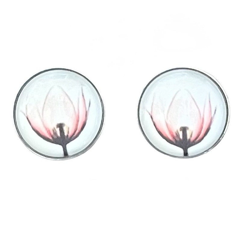 Earrings Tulip 10 mm Motif image 1