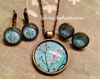 Cherry Blossom Jewelry Set