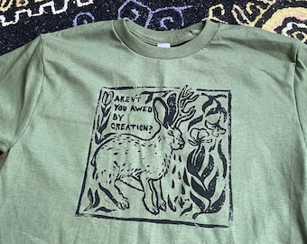 aren't you awed by creation t shirt