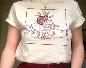 loving each other will transform us t shirt