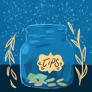 leave a tip!
