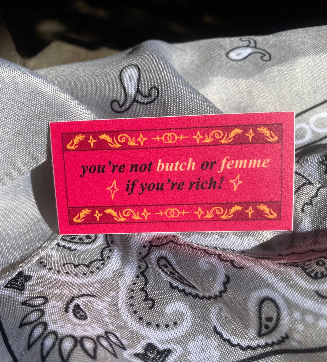 You re Not Butch femme If You re Rich Vinyl Sticker Etsy you-re-not-butch-femme-if-you-re-rich-vinyl-sticker-etsy