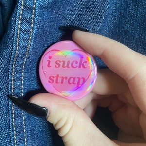 i suck strap pin