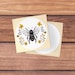 Sticker for pop socket Decal bee Fits pop socket sticker White skin iPhone stand skin For the PopSockets Skin Yellow flower Tablet Round