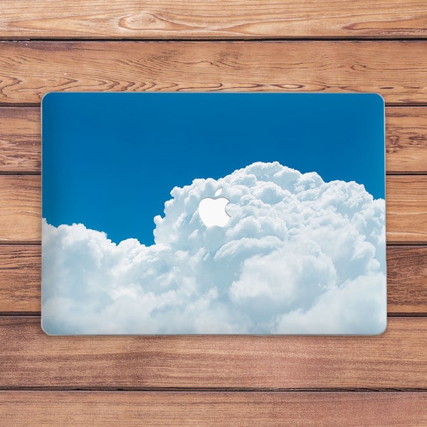 Etui Macbook Macbook bleu Etui rigide Macbook Air 13 2022 Etui Macbook Pro 14 Etui Macbook ciel Pro 16 2023 Etui Macbook Pro 13