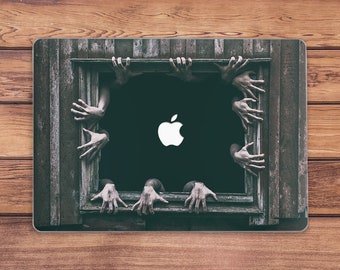 Macbook case horror Creepy art case Macbook case occult Black magic art Air 13 M2 case Macbook case man Macbook Pro 14 Pro 16 2023 Pro 13