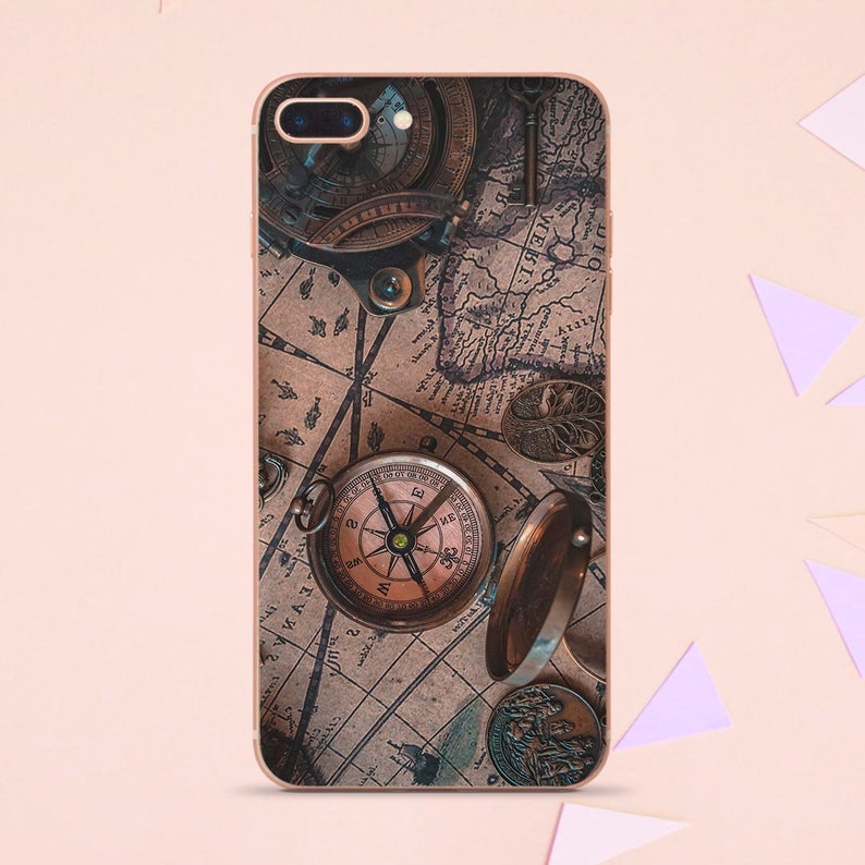 Iphone Skin Vintage Compas Iphone Sticker Beige For Men Iphone 7 Plus Sticker Decal Iphone Xs Max Iphone 8 Plus Iphone Xr Iphone 7 Iphone 8 Phone Skins Electronics Accessories Issho Ueno Com