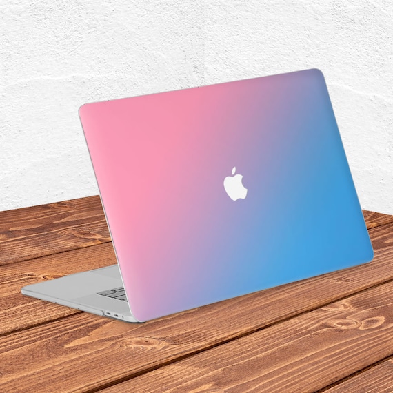 MacBook Case Gradient Pink Blue Art MacBook Case Minimalist