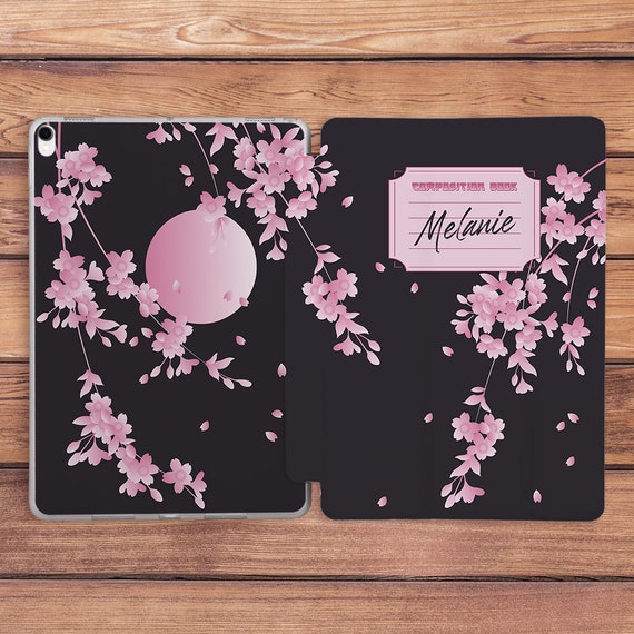 IPad Case Composition Notebook Pink Sakura Flowers iPad Case