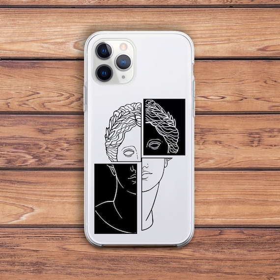 IPhone Case Greek Aesthetic Simple Case iPhone Case White