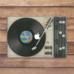 Vintage vinyl record Macbook hard case Macbook case retro Macbook case music Macbook beige case  Music teacher For him For her Aesthetic