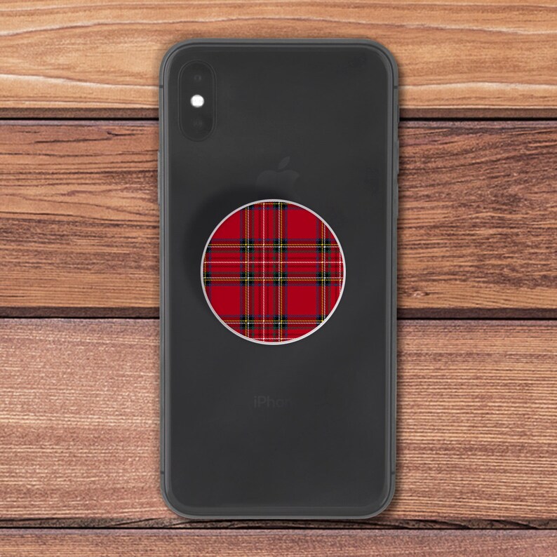 Christmas sticker Red sweater Skin Fits Pop socket sticker Decal For the PopSockets For Popcup decor Tablet Grip Stand iPhone skin Round