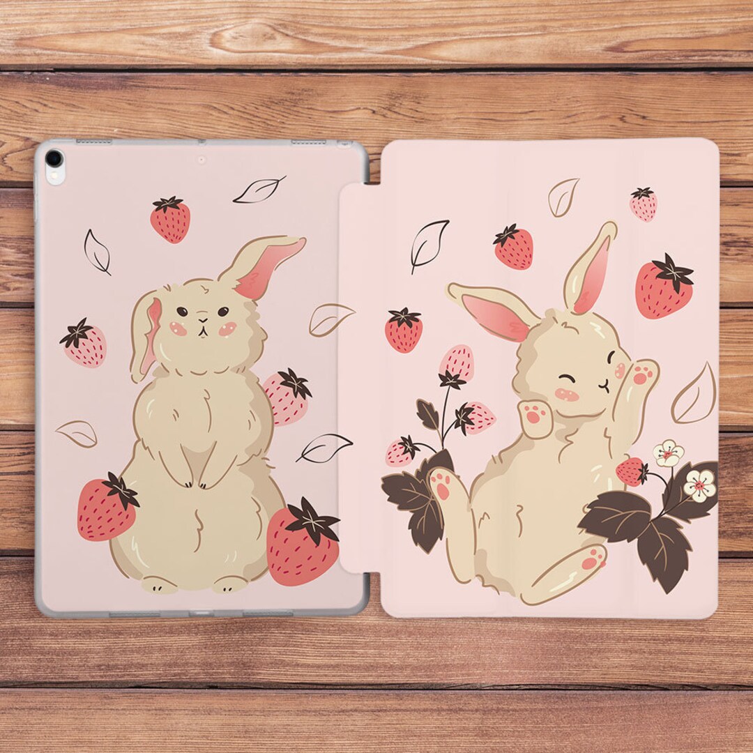 Kawaii Happy Rabbit iPad & Laptop Sleeve