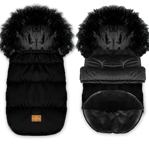 BlaueKatze Winterfußsack Fußsack für einen Kinderwagen Fußack; Schlafsack auf Schlitten; Wasserdicht 90 cm