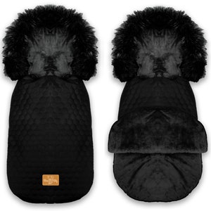 KiziaMizia - Saco de dormir BlueKitty Stroller; Saco de dormir tipo trenó; Saco de dormir para carrinho; À prova d'água 95cm