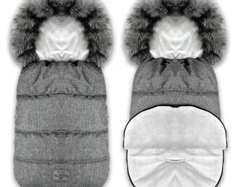 BlaueKatze Winterfußsack Fußsack für einen Kinderwagen Fußack; Schlafsack auf Schlitten; Wasserdicht 90 cm